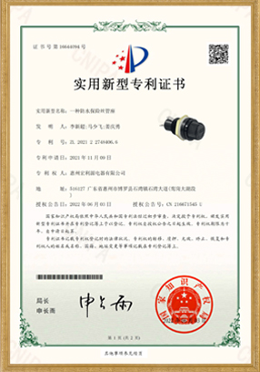 FH10-12N開(kāi)關(guān)實(shí)用新型專利證書(shū)